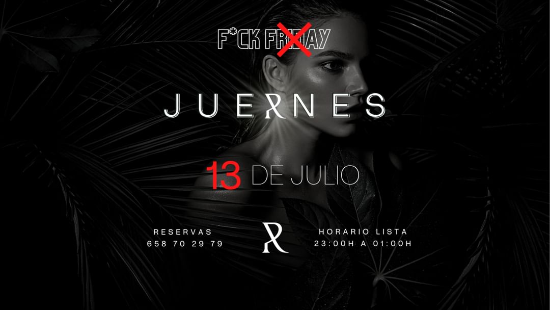 Copertina evento F*ck Friday