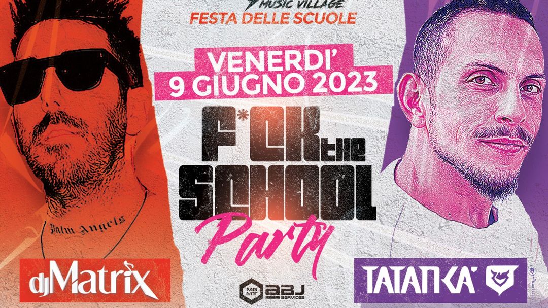 F*ck the school party - Festa delle scuole Thunder event cover