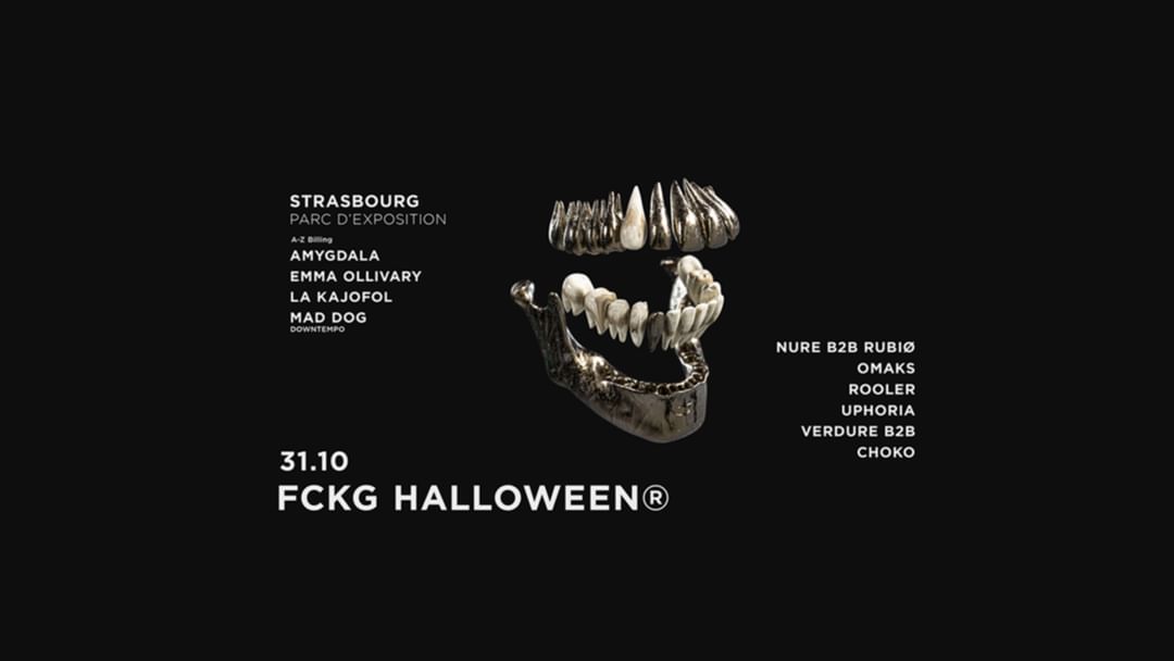 Cartell de l'esdeveniment FCKG HALLOWEEN - PARC EXPO STRASBOURG