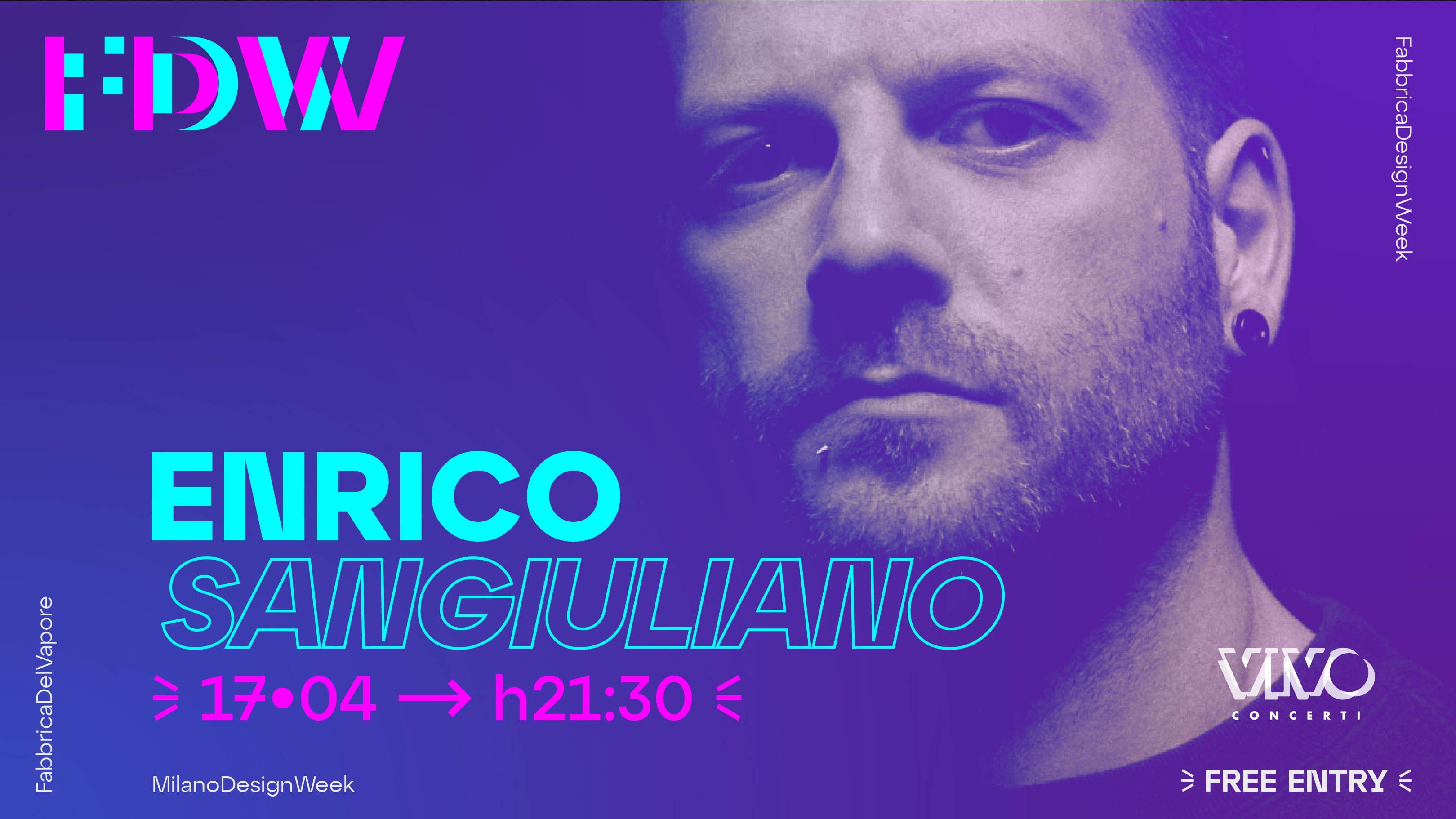 FDW 24 day 2 feat. ENRICO SANGIULIANO, FUTURO TROPICALE, FABIO MONESI, FRED VENTURA image