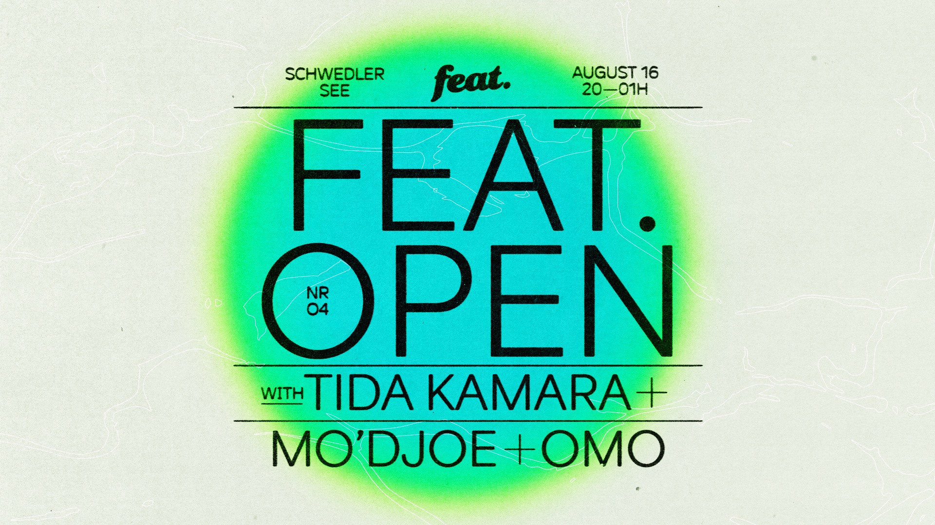 FEAT.OPEN #4 ~ w/ KIDA KAMARA (Amsterdam), Mo'DJoe, Omo image
