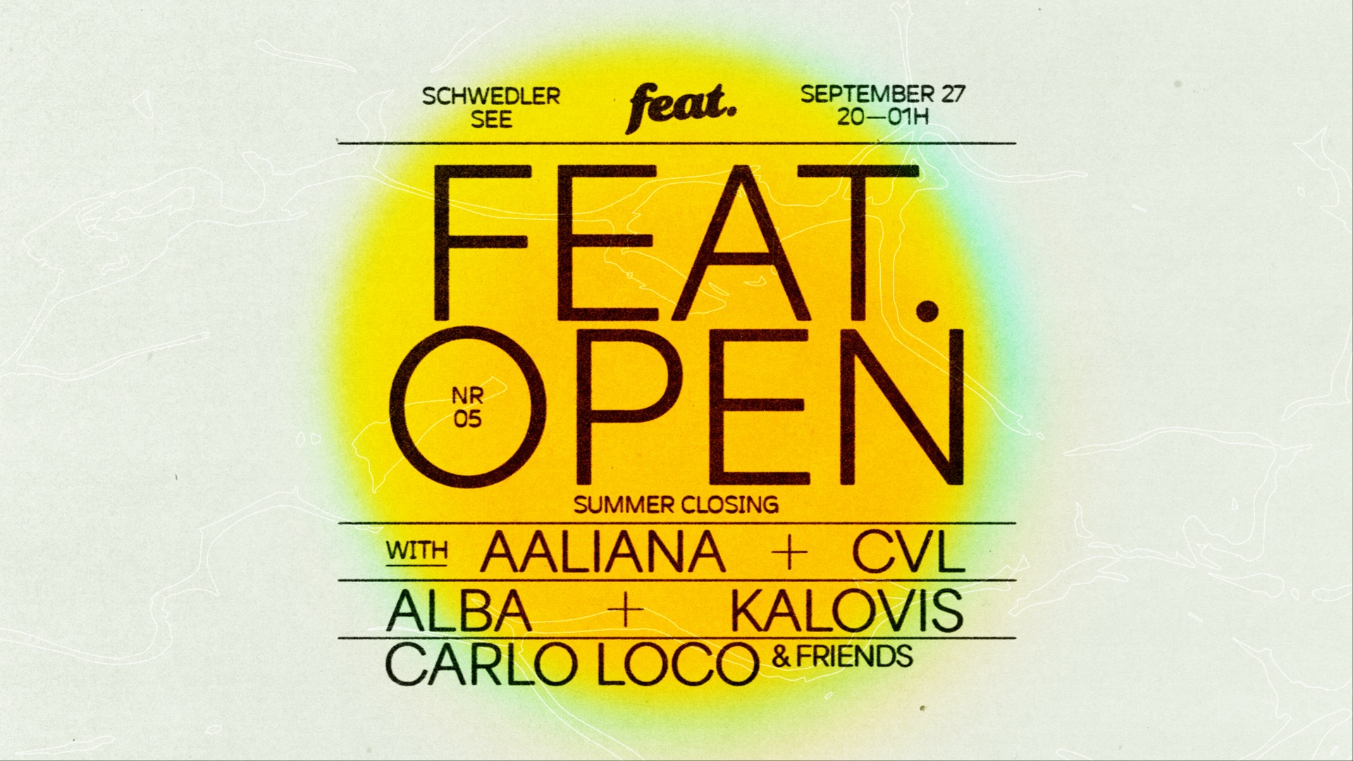 FEAT.OPEN Season Closing ~ w/ ALBA, Aaliana, CVL & many more image