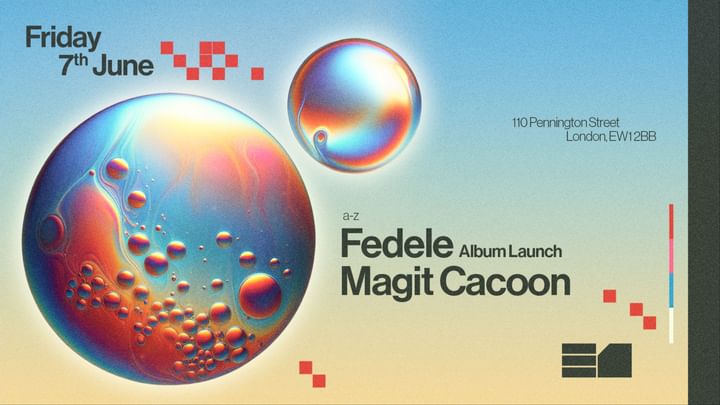 Cover for event: Fedele (Album Launch), Magit Cacoon