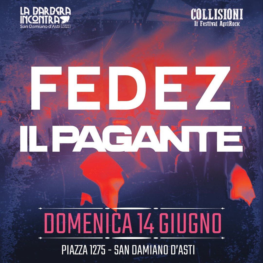Fedez & Il Pagante in Concerto -  S.Damiano d'Asti image
