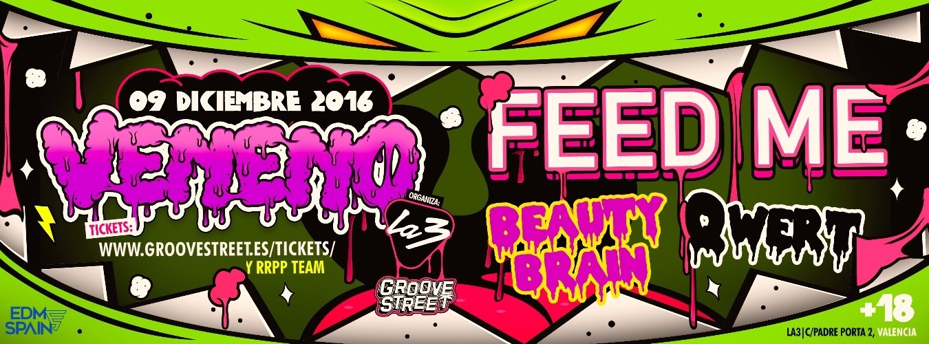 Feed Me presented by Veneno image