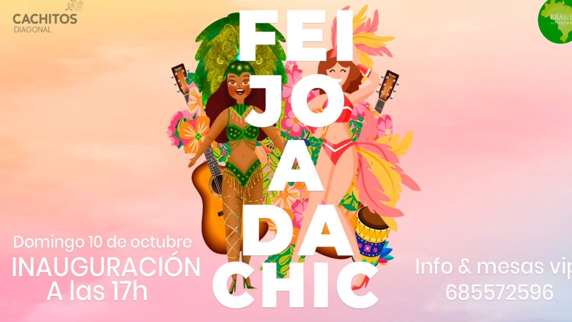 Feijoada Chic - Domingo 10 octubre en Cachito Diagonal