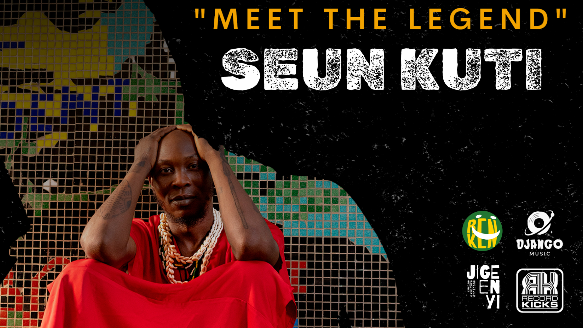 Seun Kuti meet the legend image