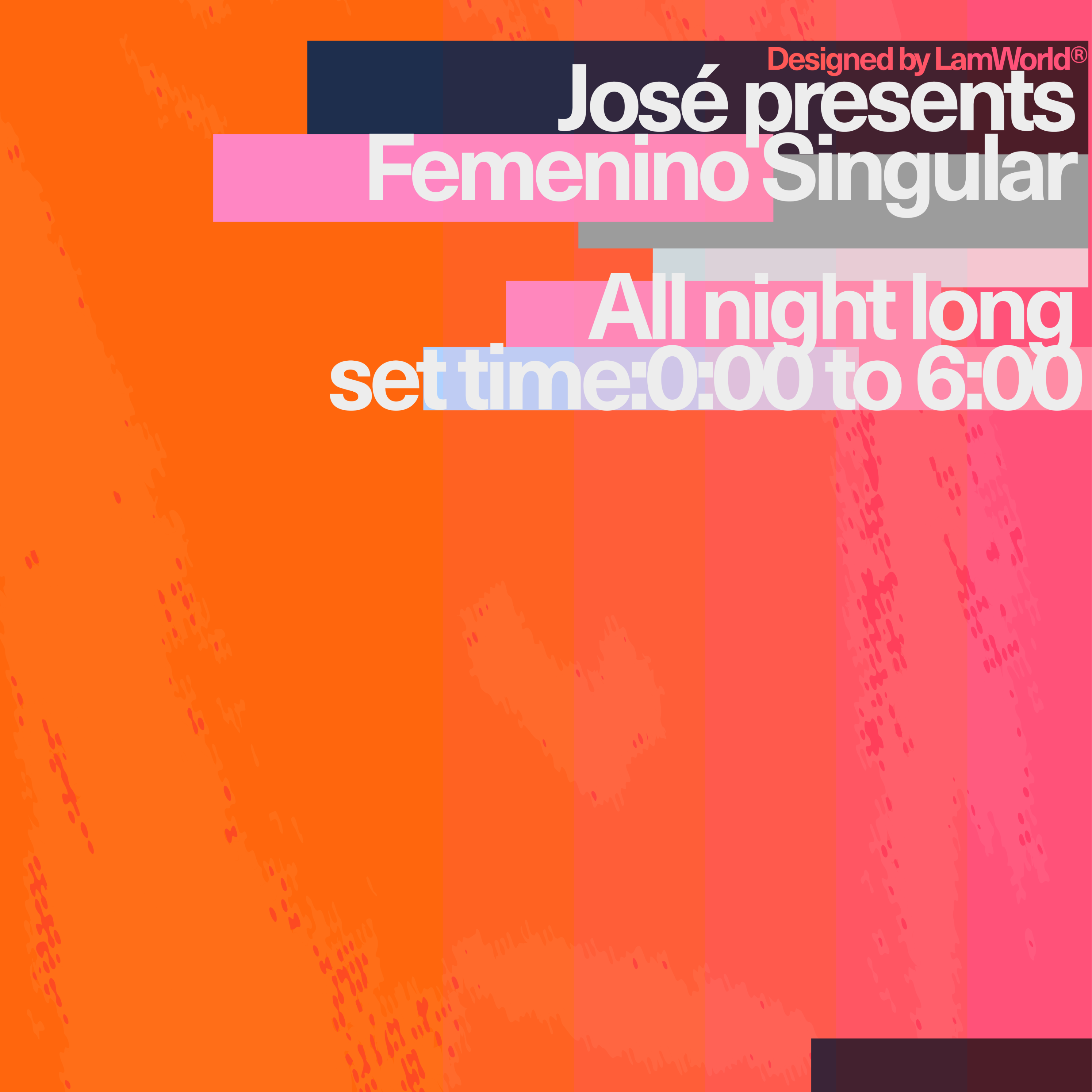 Femenino Singular con José (all night long)
