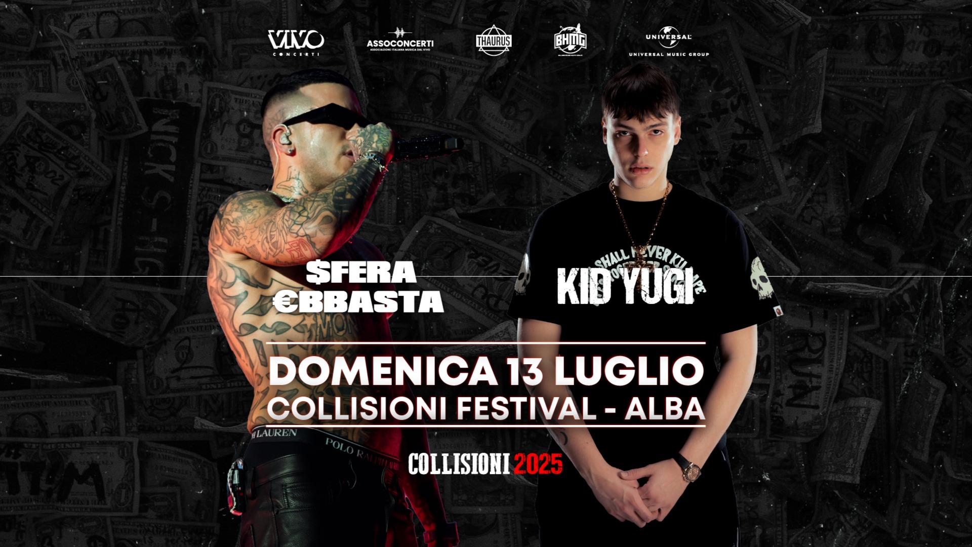 $fera €bbasta & Kid  Yugi & Nabi | 13.07 @Collisioni Festival image