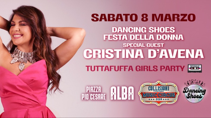 Festa della donna con Cristina D'Avena | 08.03 @Collisioni Circus 