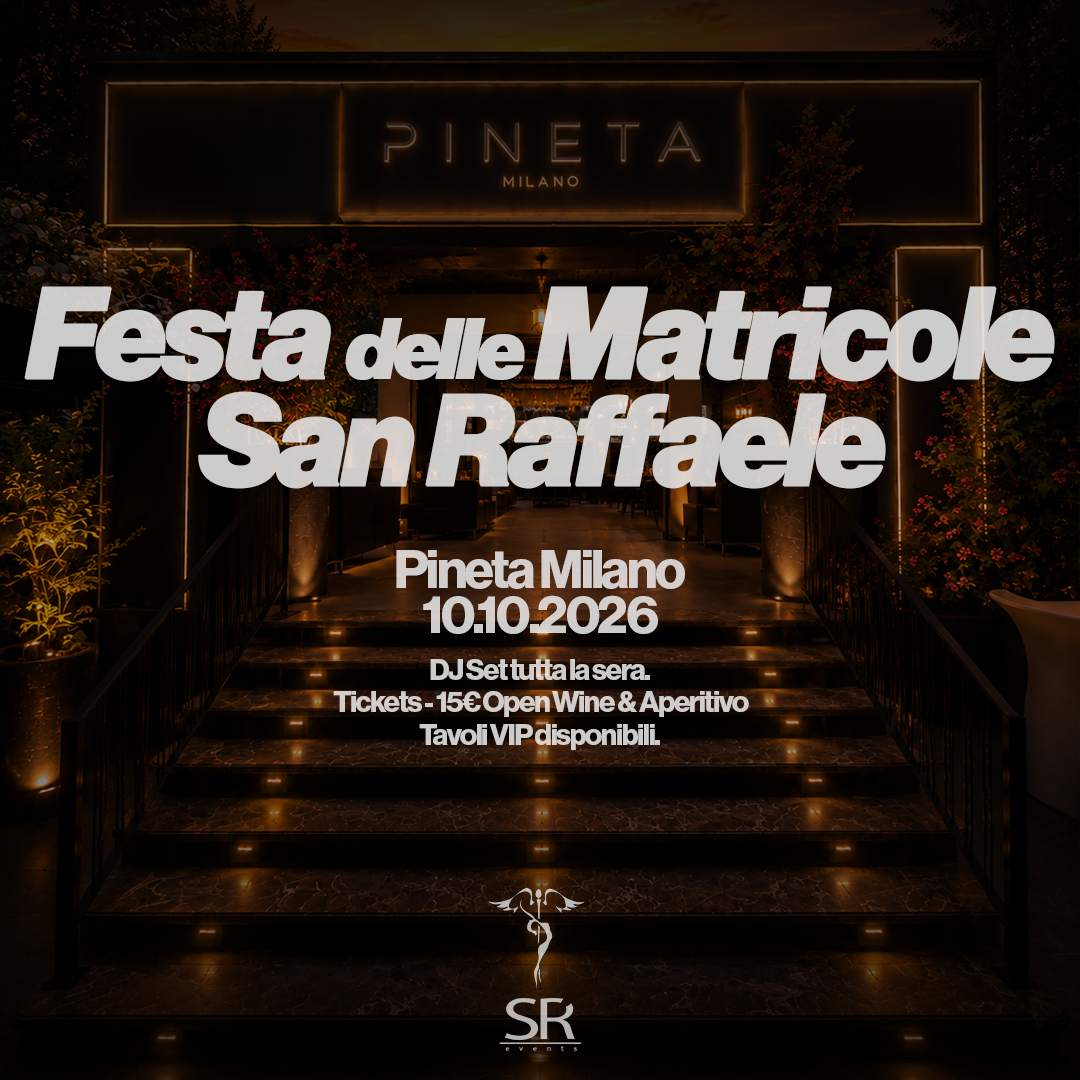 FESTA DELLE MATRICOLE DEL SAN RAFFAELE image