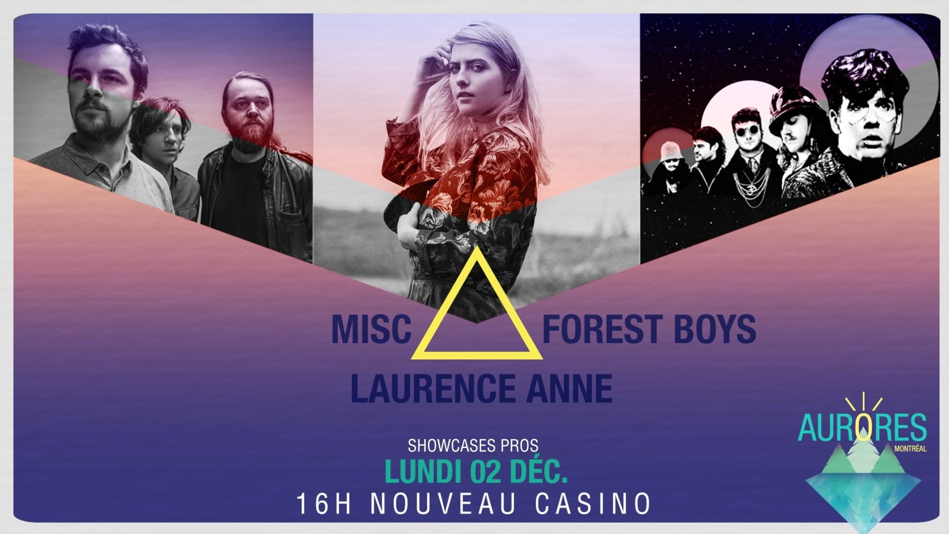 Festival Aurores Montréal #7: Misc - Forest Boys - Laurence Anne image
