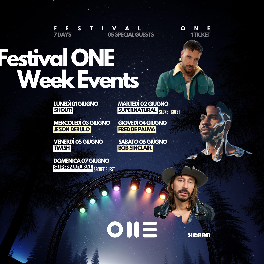 FESTIVAL ONE - FRED DE PALMA / JASON DERULO / BOB SINCLAR  image