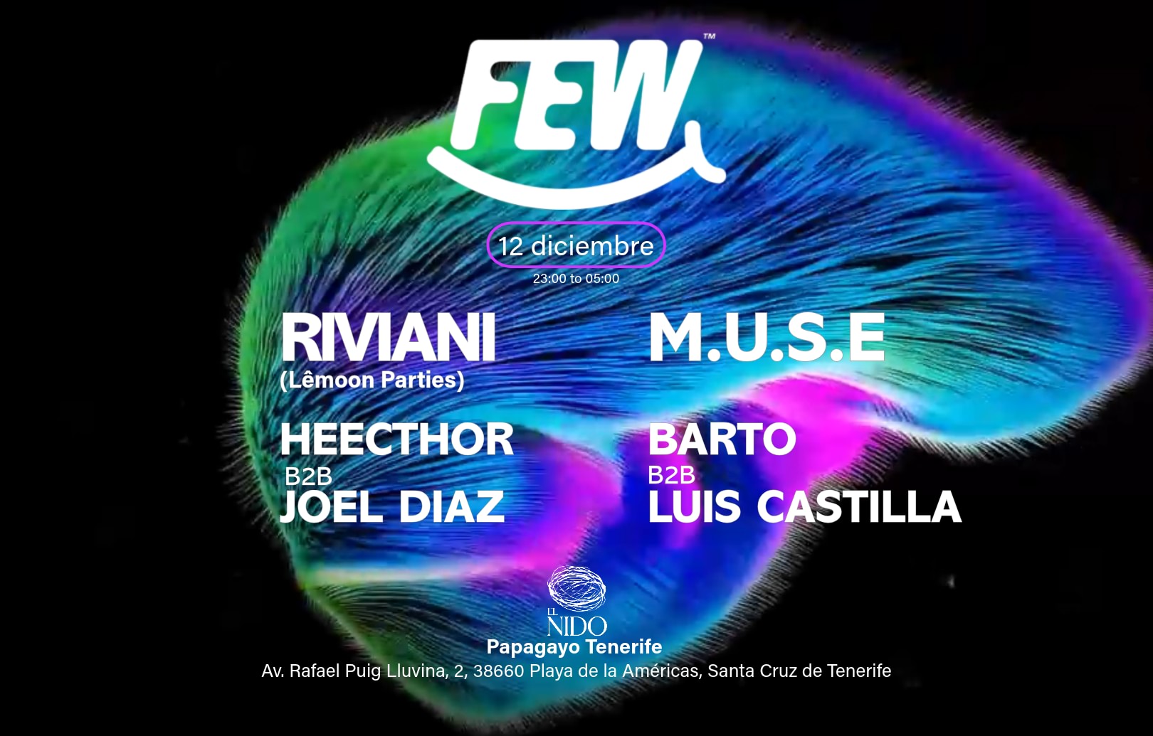 Few · Sala El Nido · Fri. 12th December 2025 image