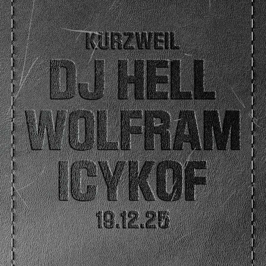 FID w/ DJ HELL, WOLFRAM & ICYKOF image