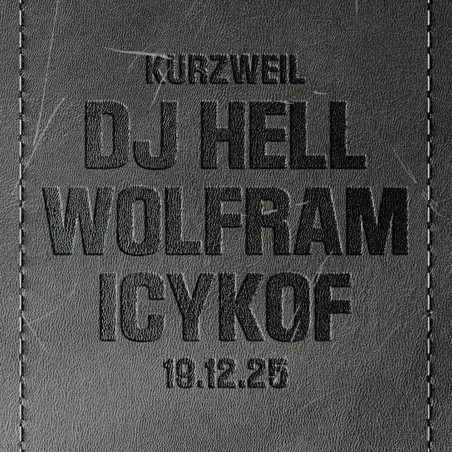 FID w/ DJ HELL, WOLFRAM & ICYKOF image