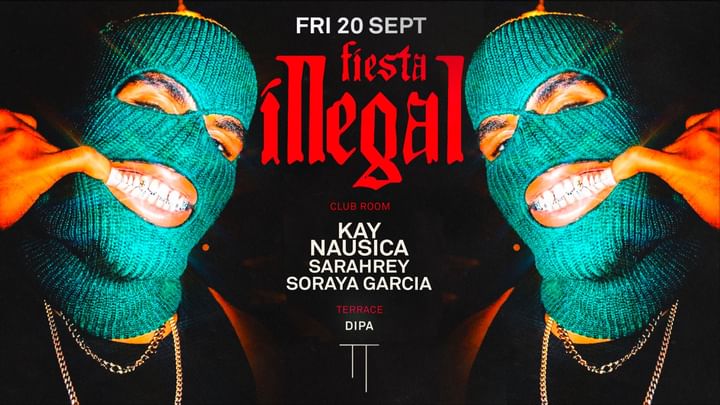 Cover for event: FIESTA ILLEGAL w/ NAUSICA