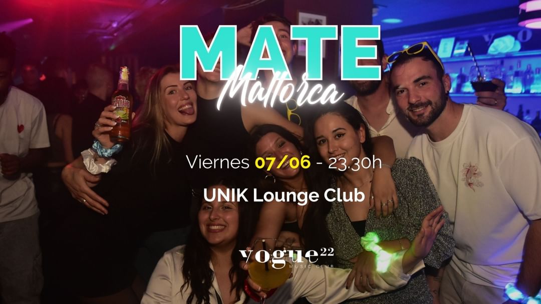 Capa do evento Fiesta MATE Mallorca 07/06