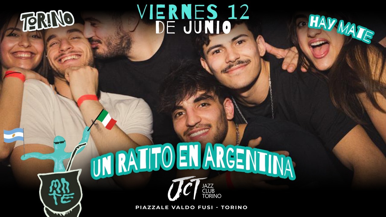 Fiesta MATE Torino ● JAZZ CLUB ● 12/06/2026 image