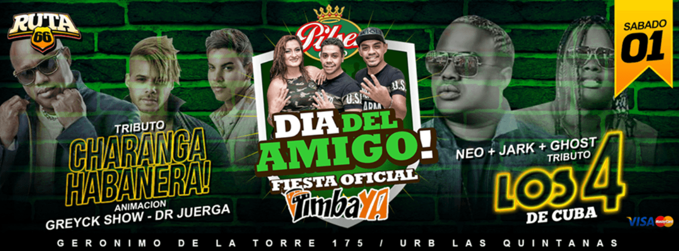 Fiesta Oficial - Día Del Amigo // RUTA  66 image