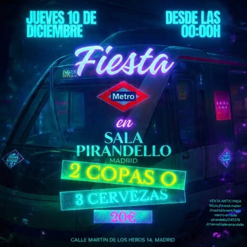 FIESTA METRO EN SALA PIRANDELLO image