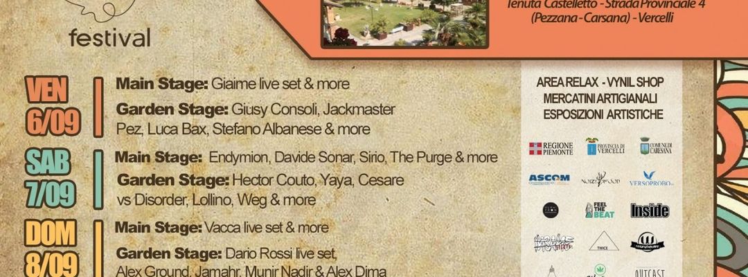 Capa do evento First Night Festival 2019 at Tenuta Castelletto