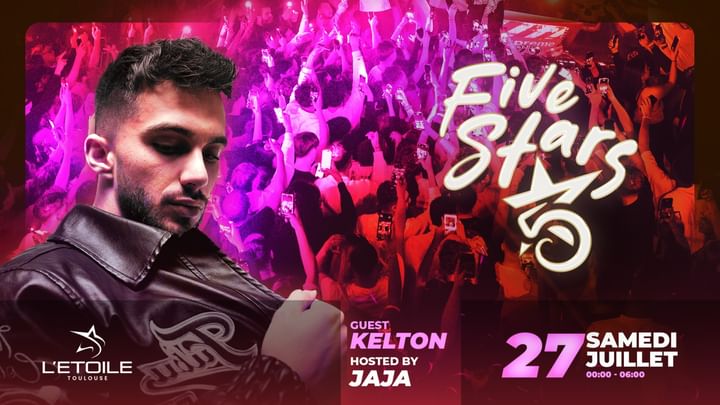 Cover for event: FIVE STARS (DJ Guest : KELTON)