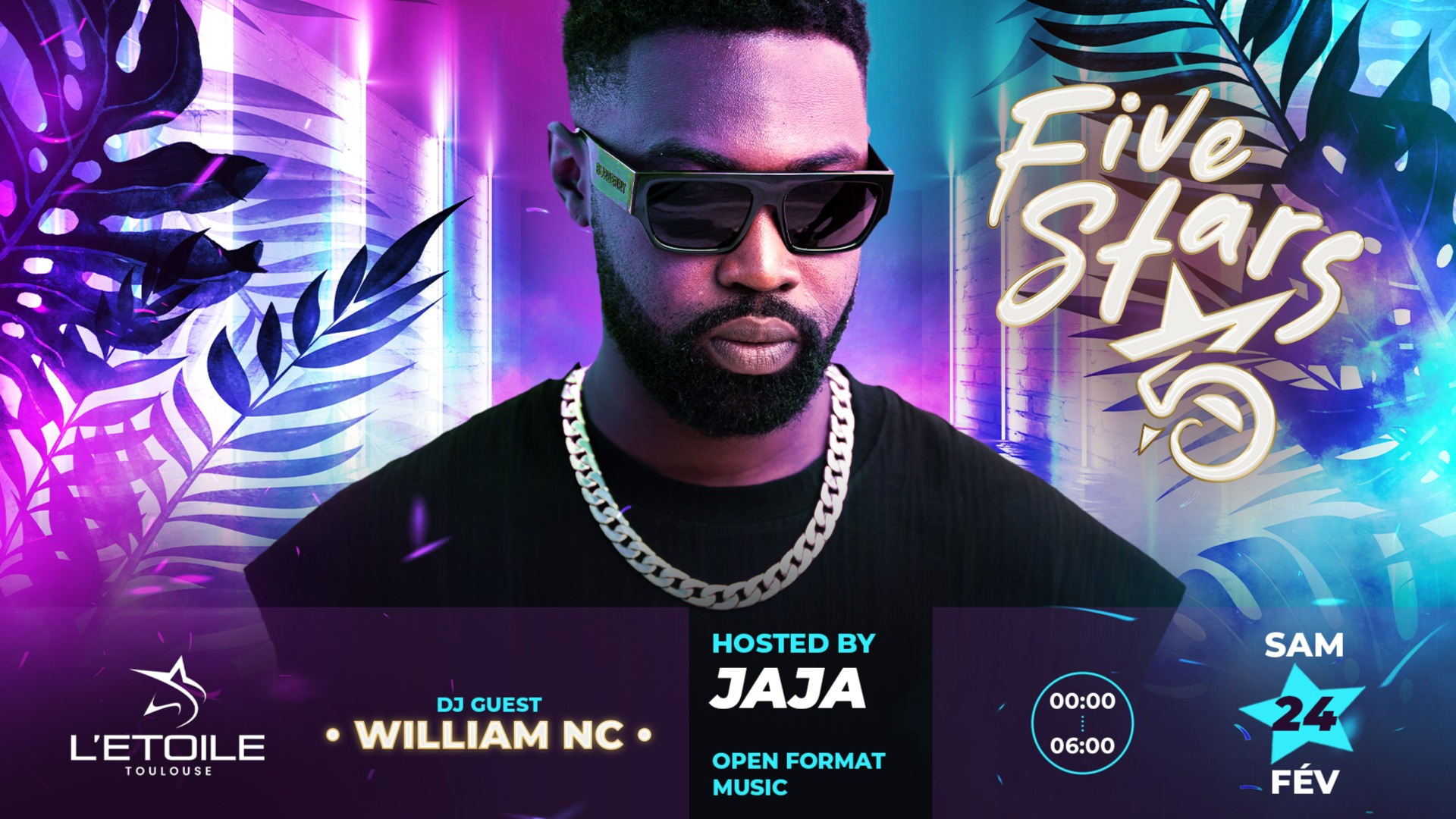 FIVE STARS (DJ Guest : WILLIAM NC)