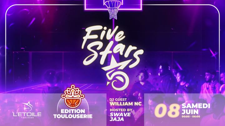 Cover for event: FIVE STARS (Edition Toulouserie)