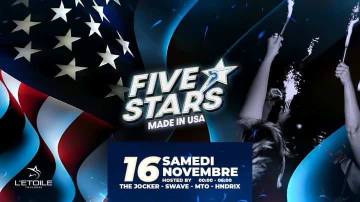 Cover for event: FIVE STARS - MADE IN USA