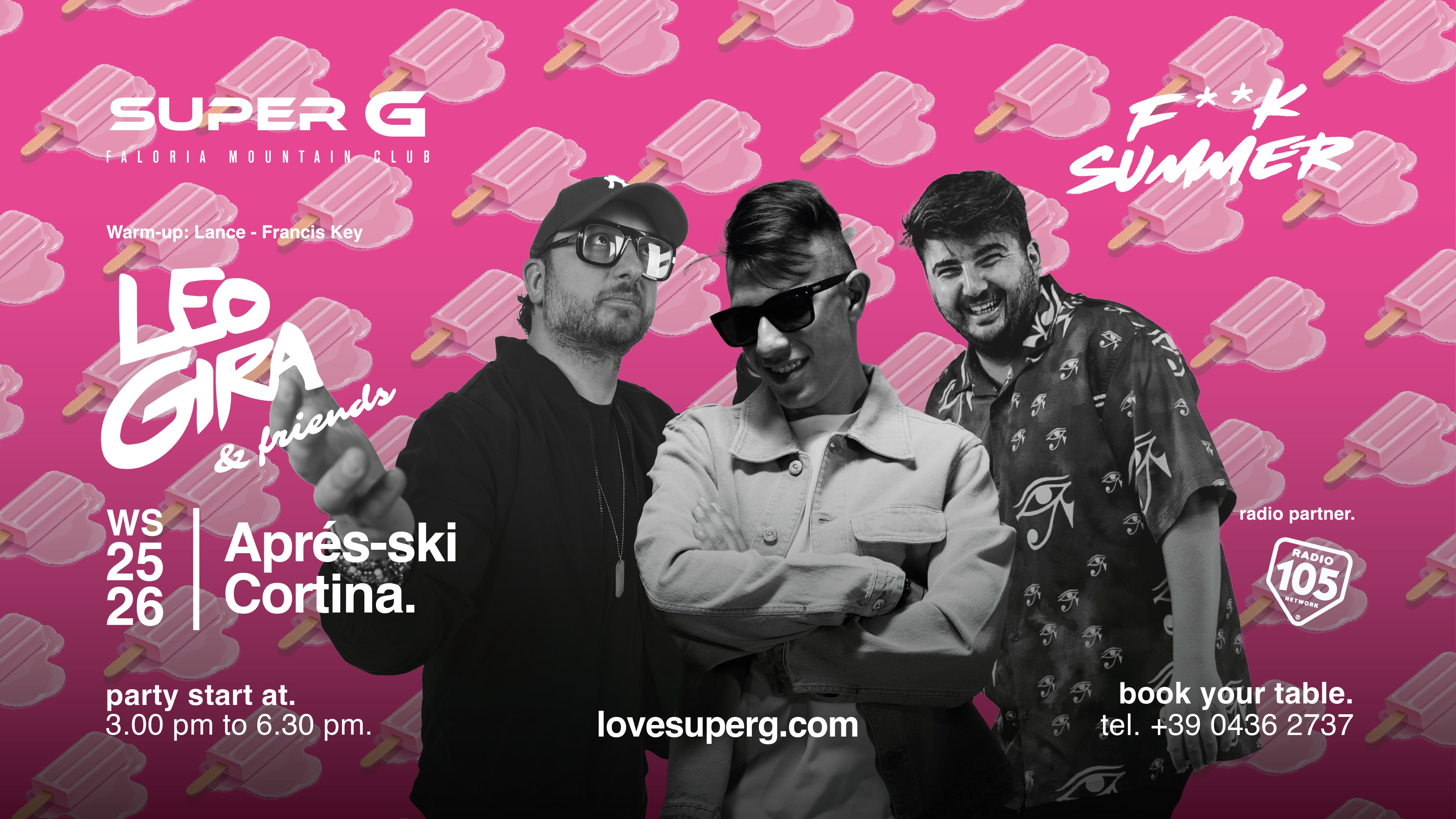 F**K SUMMER presents LEO GIRA & FRIENDS @Super G image