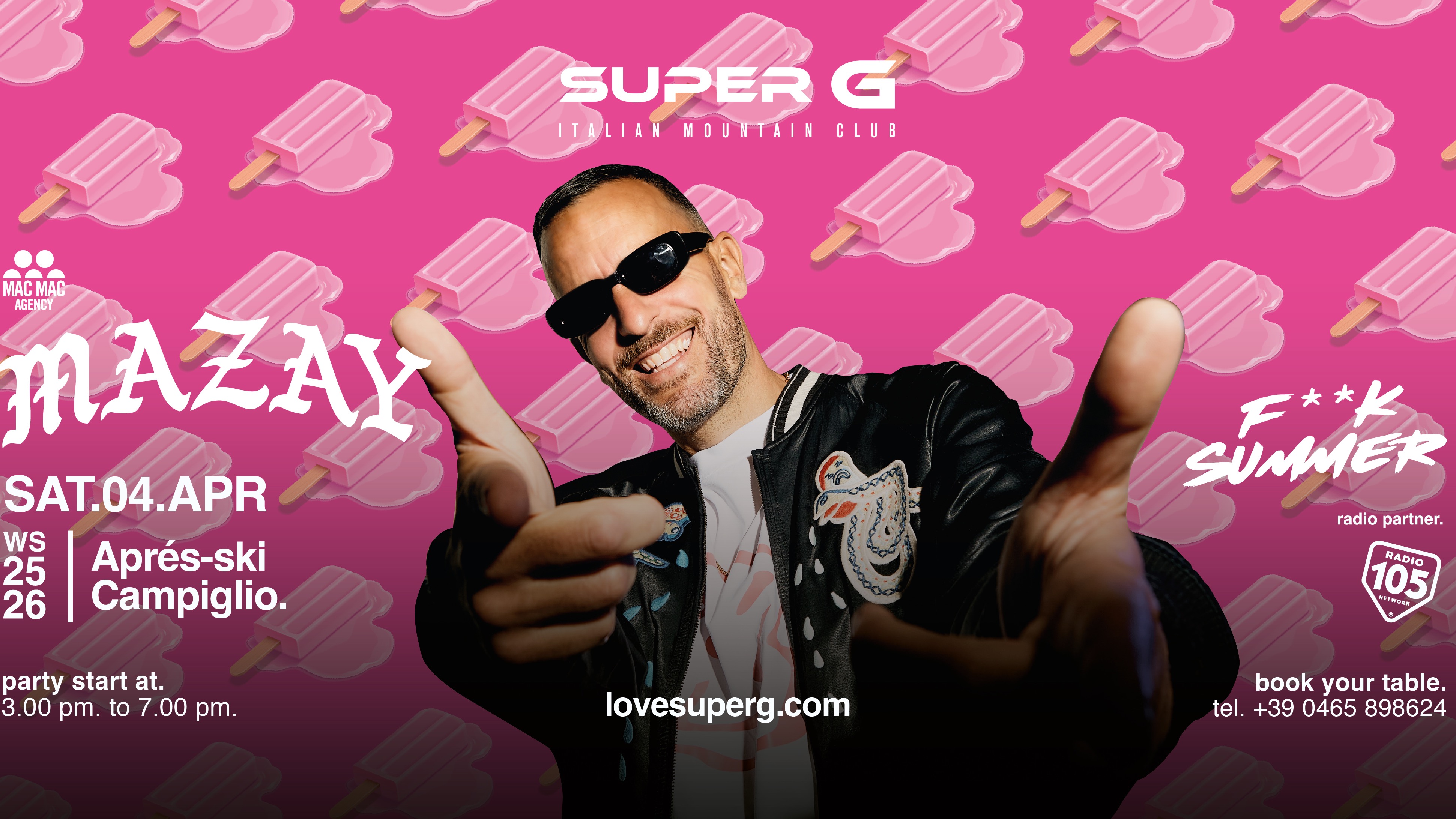 F**K SUMMER presents MAZAY @Super G image