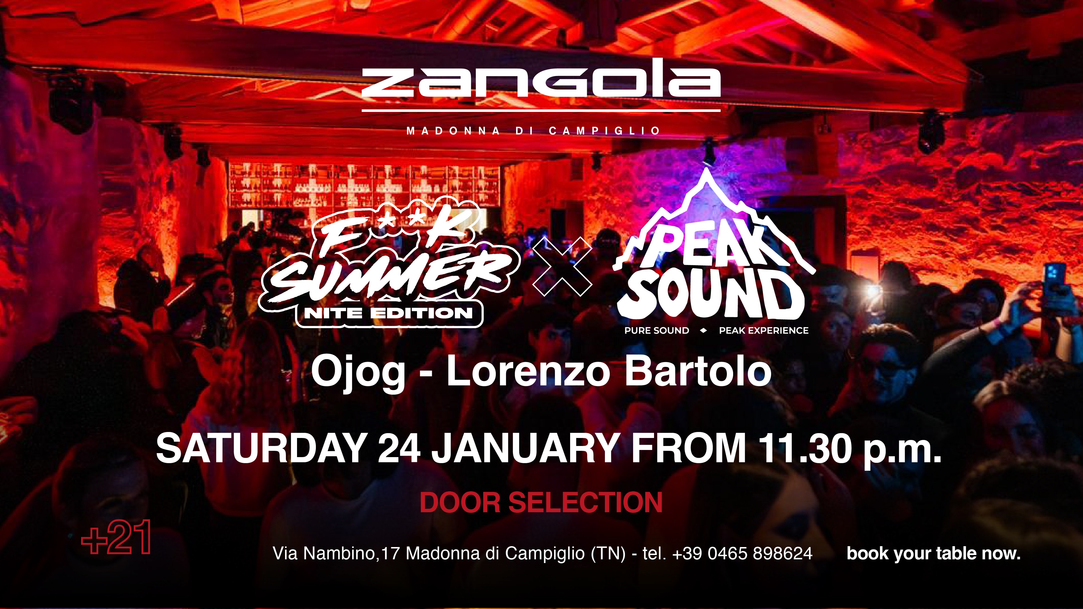 F**K SUMMER x PEAK SOUND @ZANGOLA image