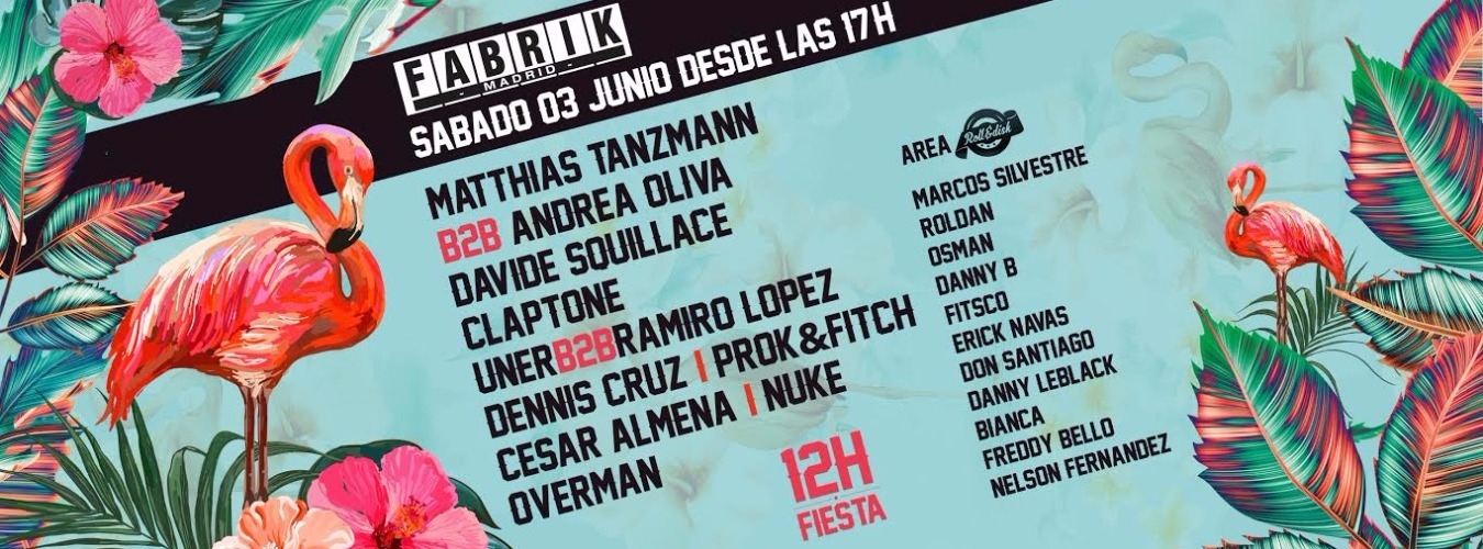 Flamenco Electrónico | Matthias Tanzman, Andrea Oliva, Squillace, Claptone, Uner & Ramiro Lopez image