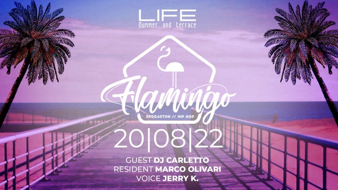 Capa do evento Flamingo >> Reggaeton - Hip Hop <<