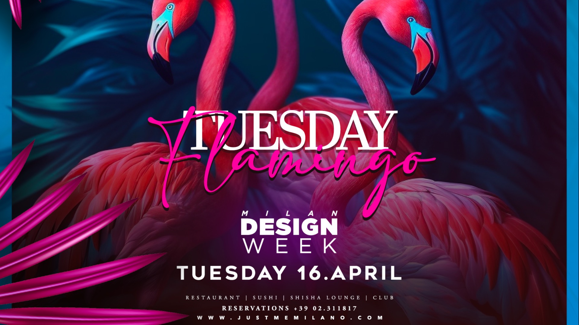  Flamingos Cocktail Party & Degustazione Fernet Branca – Fuorisalone 2024