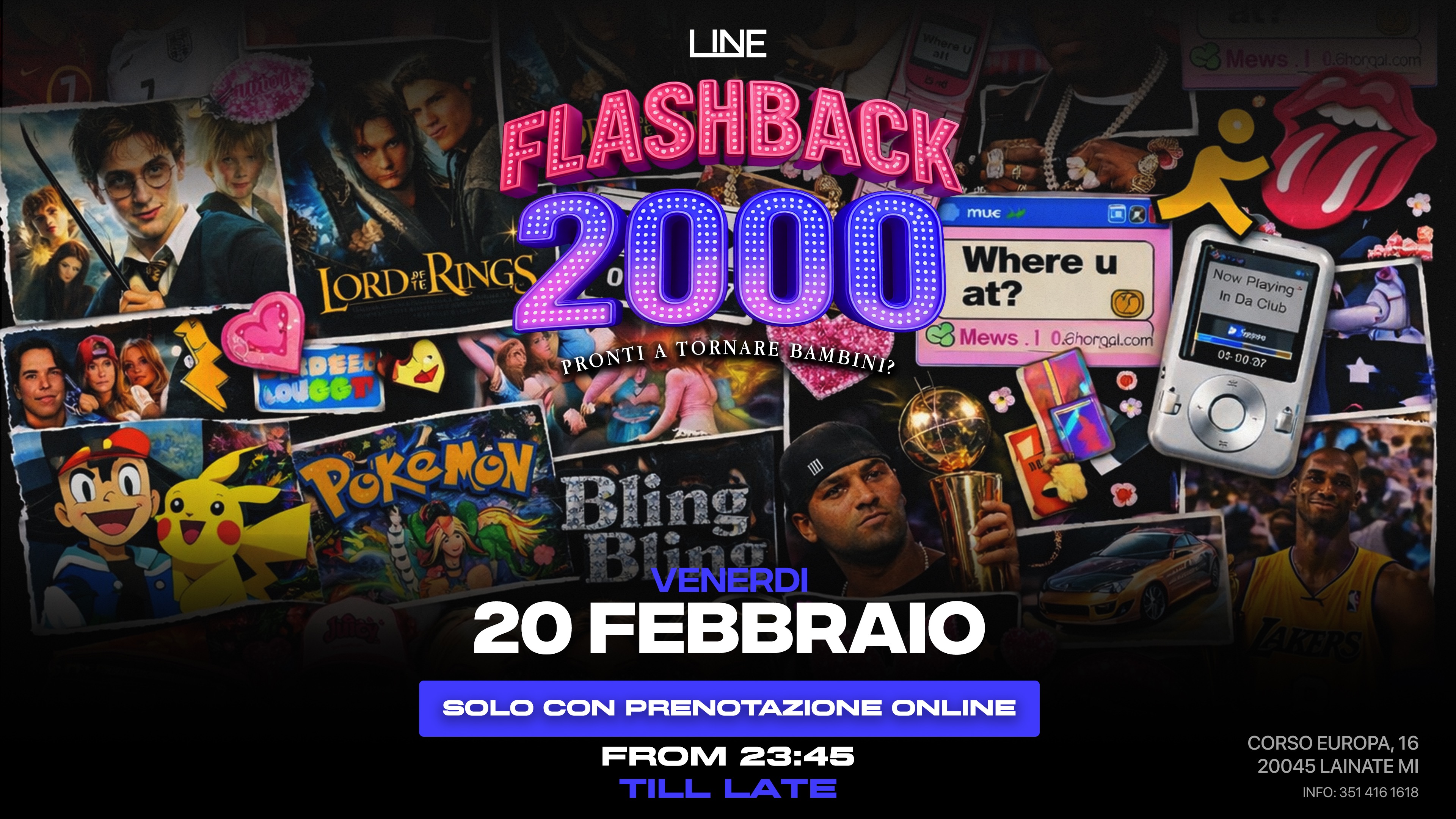 FLASHBACK 2000 serata OVER 18 image