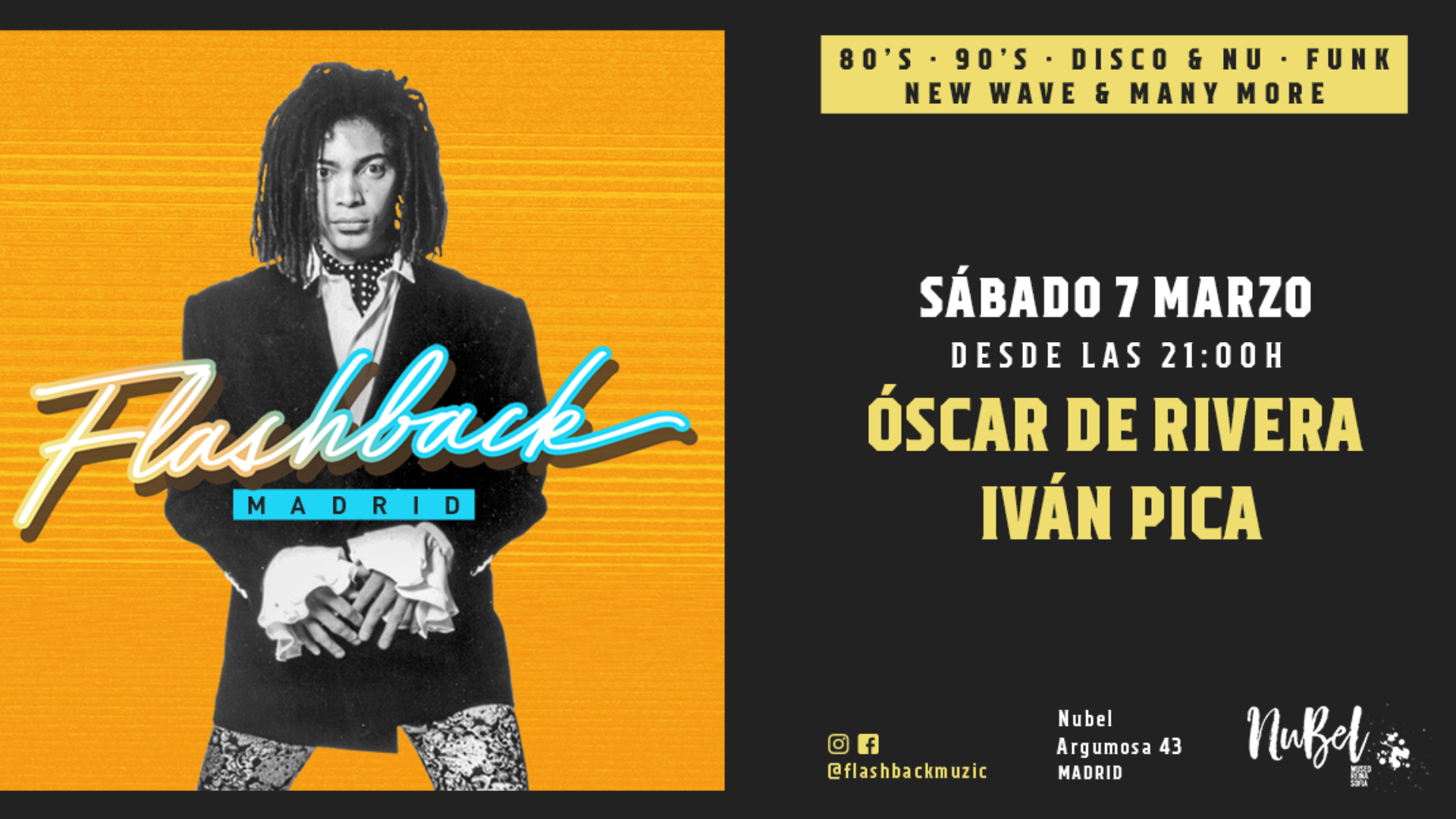 Flashback Madrid @ Nubel image