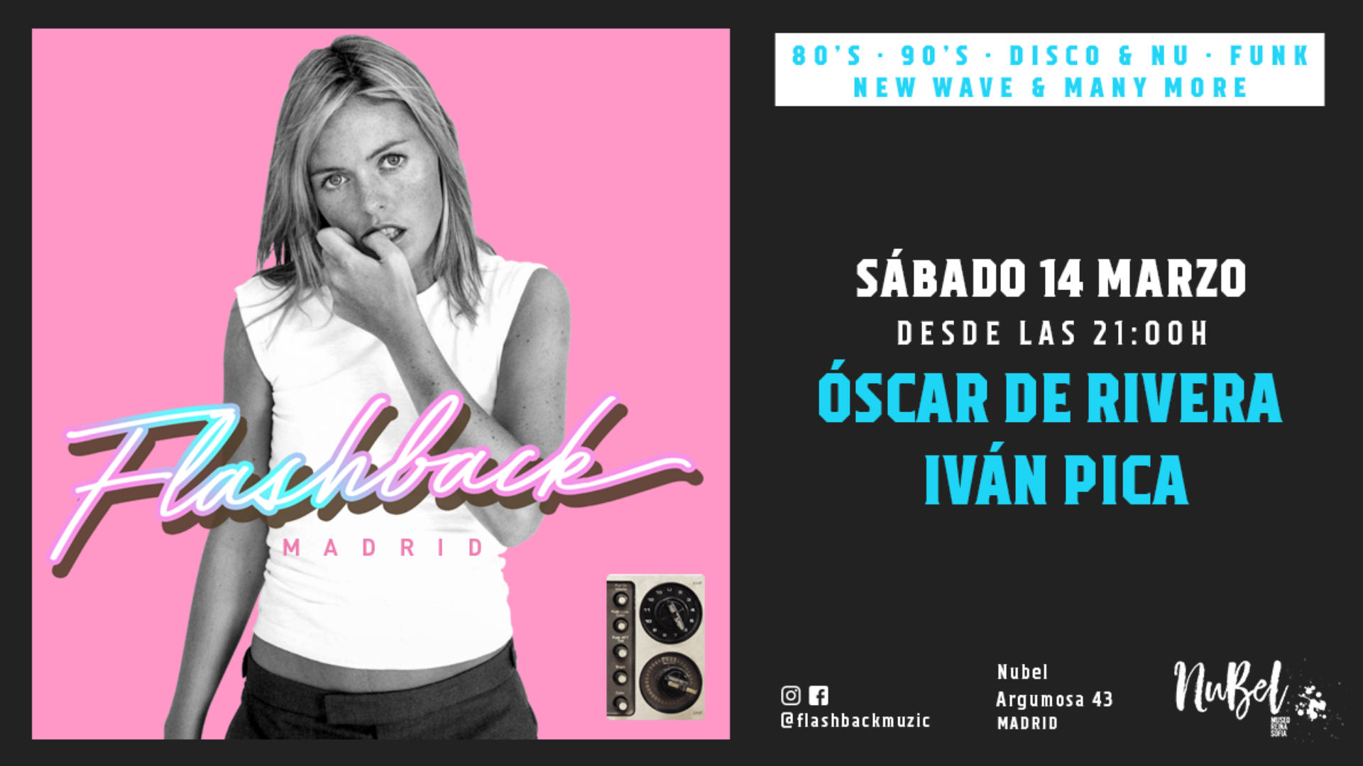 Flashback Madrid @ Nubel image