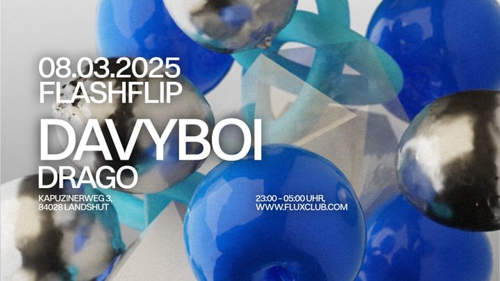 Cover for event: DAVYBOI - FLUX - FLASHFLIP