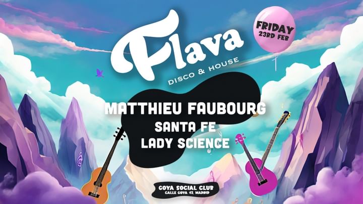 Cover for event: FLAVA w/ Matthieu Faubourg