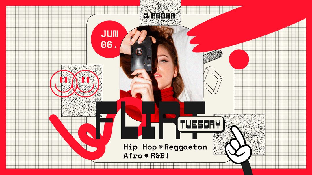 Cartell de l'esdeveniment FLIRT at Pacha Barcelona