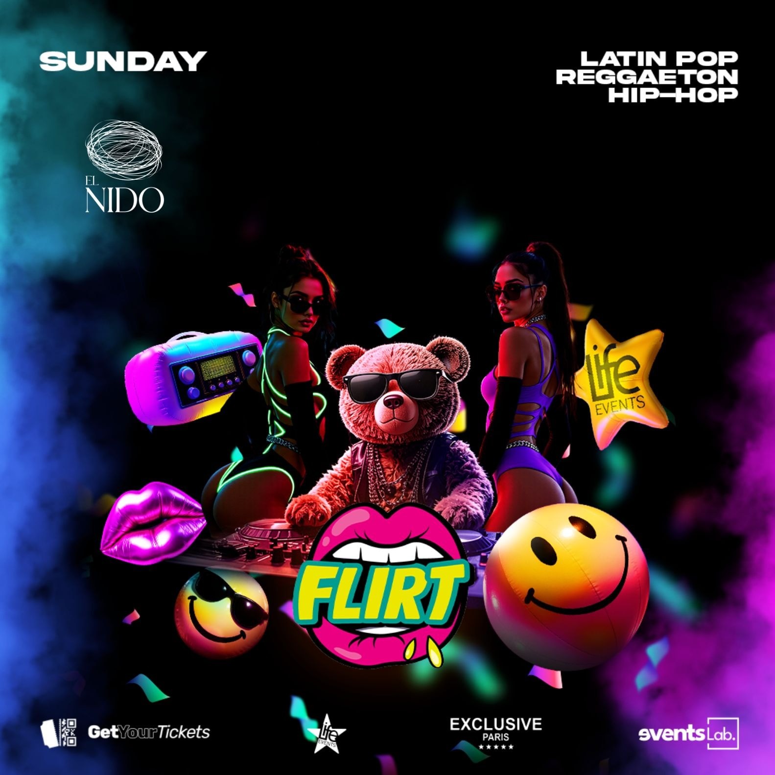 Flirt · Sala El Nido · Sun. 21st December 2025 image