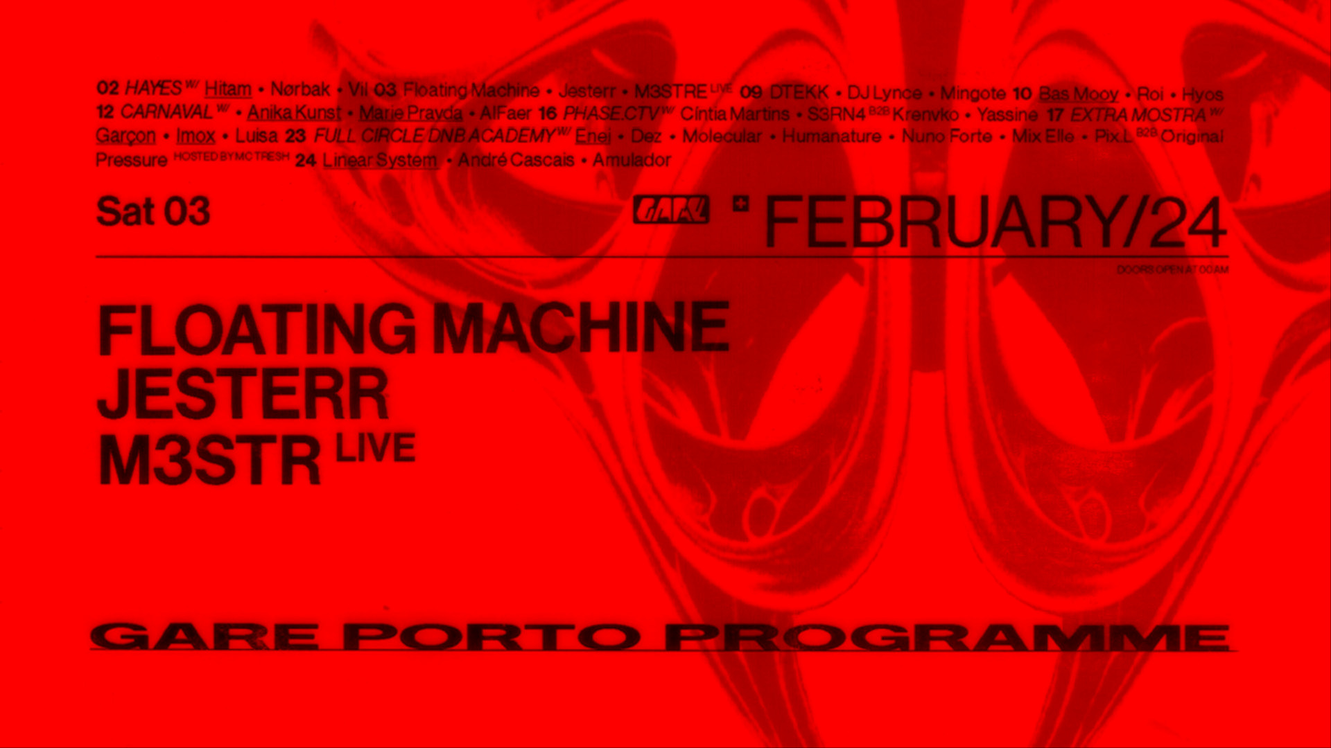 Floating Machine + Jesterr + M3STR live image
