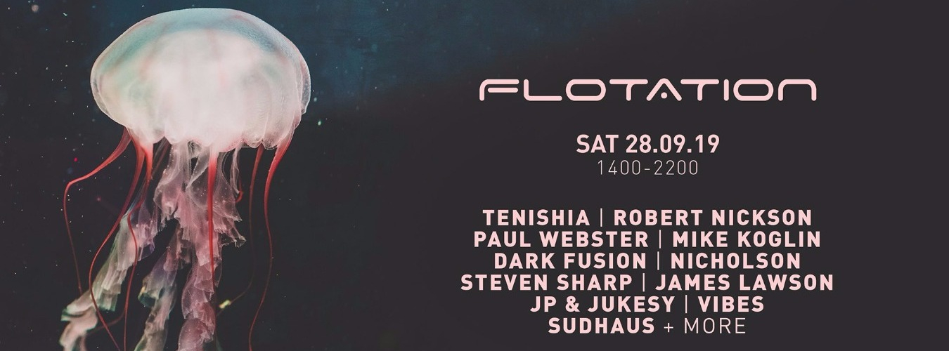 Flotation Day Party: Tenishia, Robert Nickson, Paul Webster image