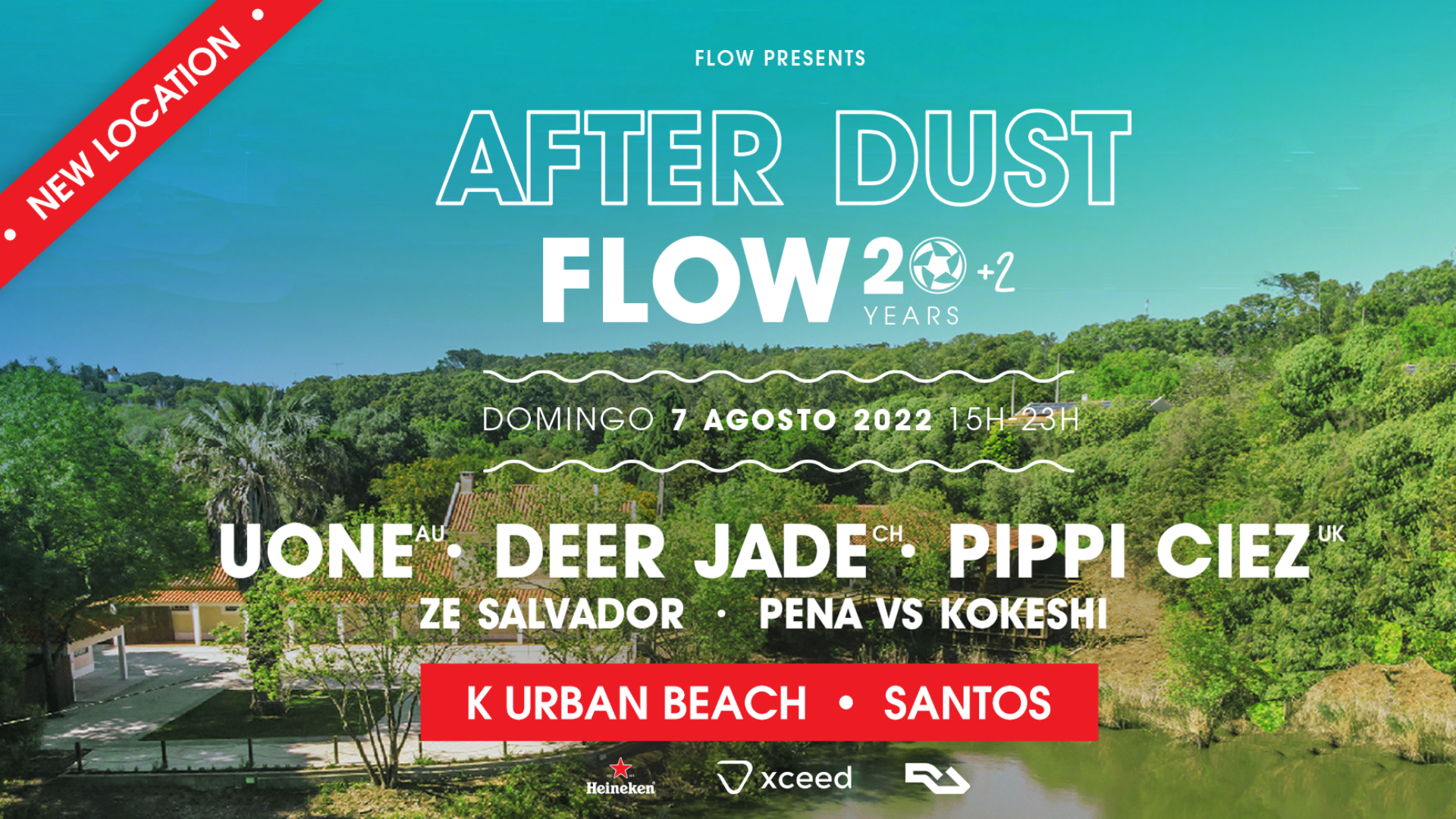 Flow After Dust with Uone, Deer Jade, Pippi Ciez - K Urban Beach Lisboa