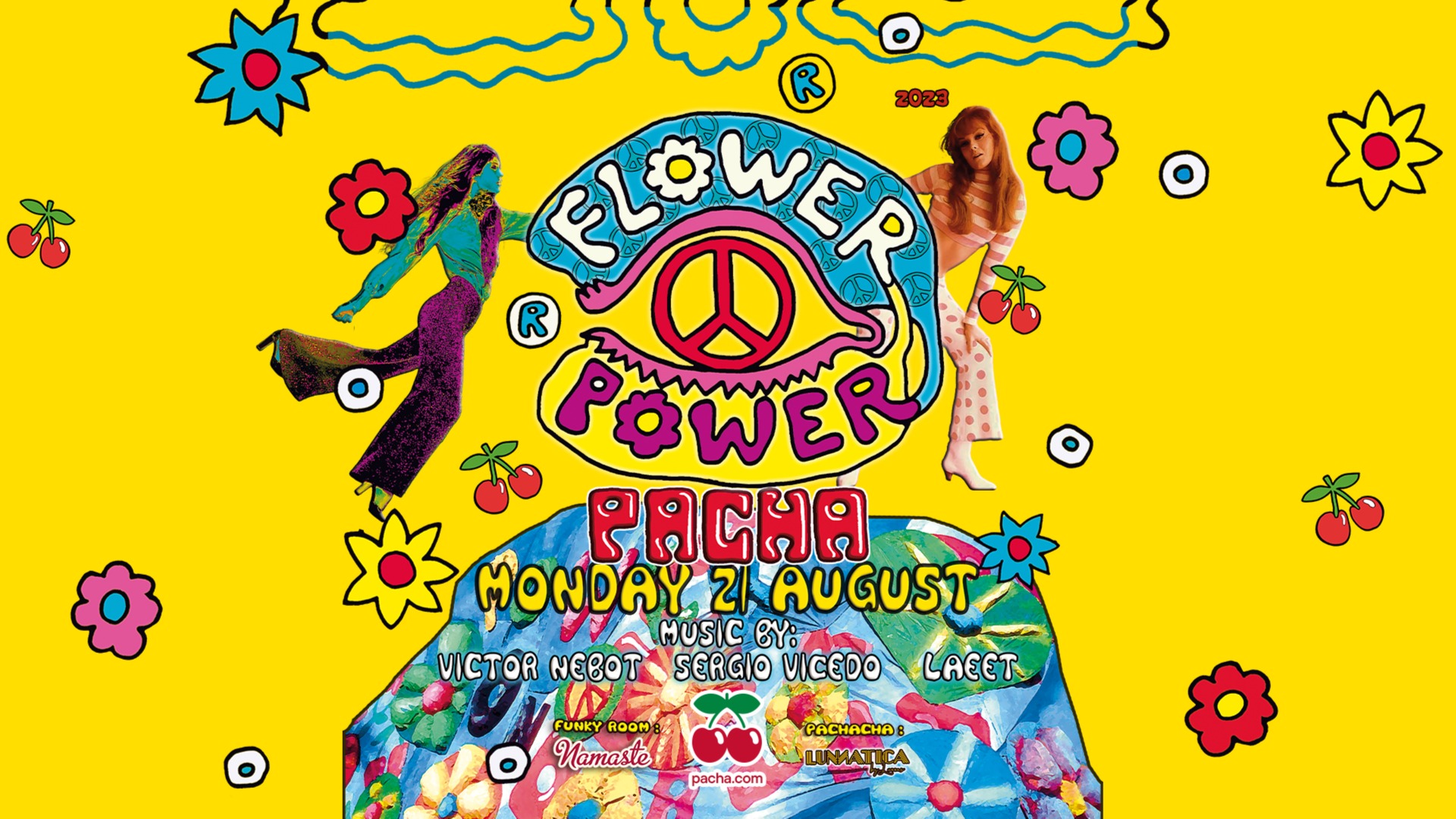 Ticket Flower Power Pacha MON AUG 21 2023 | Pacha Ibiza