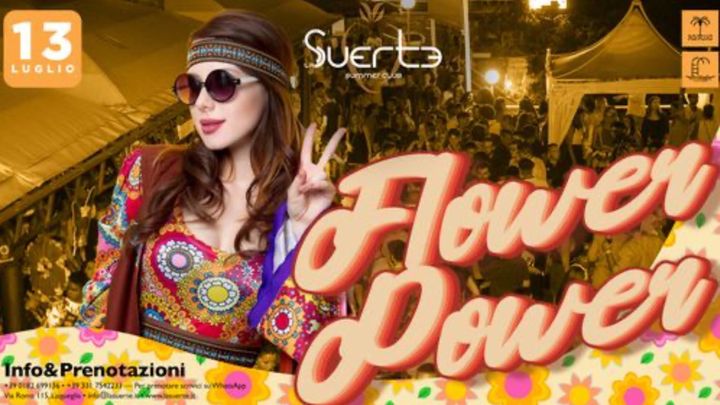 Cover for event: Flower Power - Mer 13/07 - La Suerte