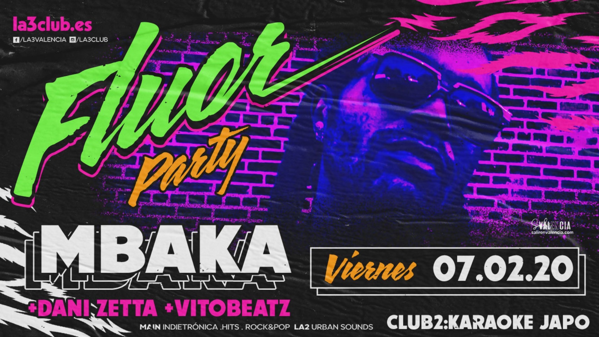 FLUOR: MBAKA (ZOMBIE KIDS) + DANI Z + VITOBEATZ image