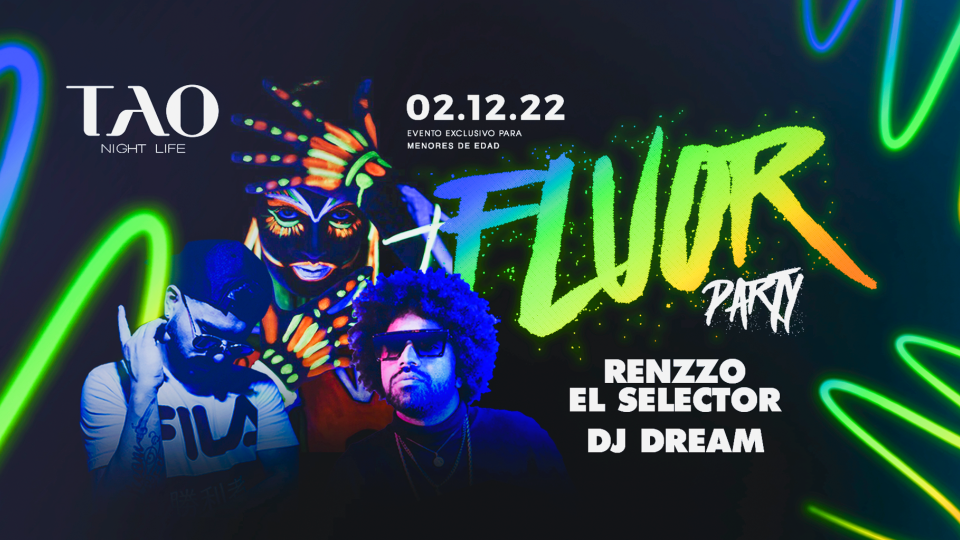FLUOR PARTY | Fiesta de Menores